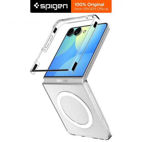Ốp lưng Spigen Air Skin MagFit trong suốt