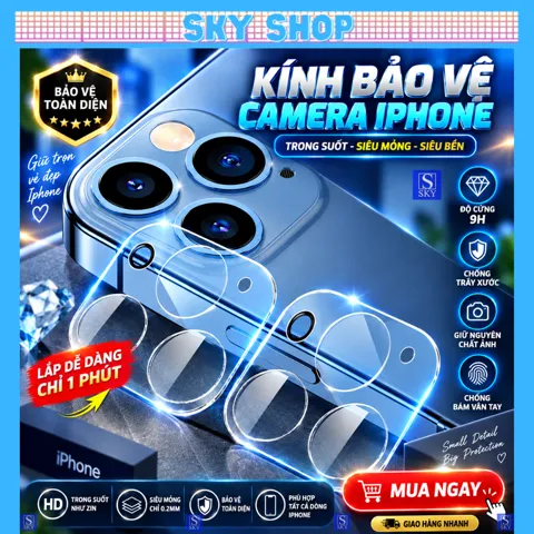 Cường lực bảo vệ camera sau