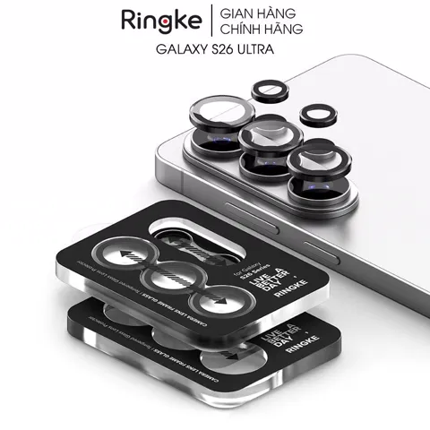 Combo 2 dán camera Ringke Lens Frame Glass